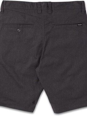 Volcom Chino Shorts Size 33 charcoal